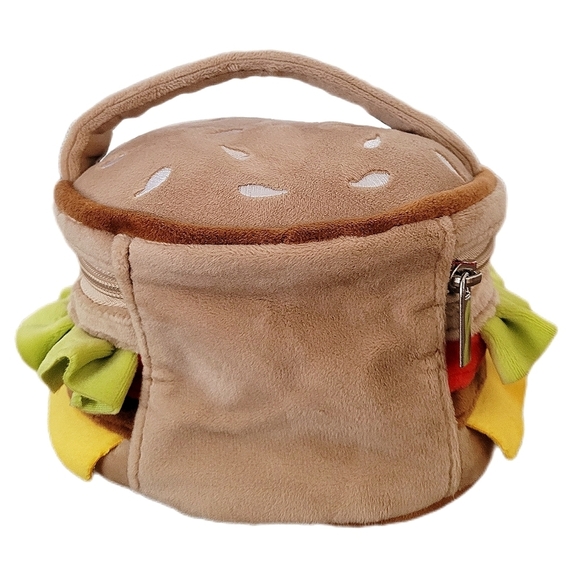 Cheeseburger Zipper Clutch - Picture 3 of 8